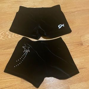 Two Tumbling and gymnastics shorts.